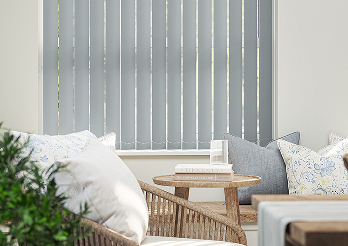 Roma (FR), Grey - Vertical Blind - Image 5